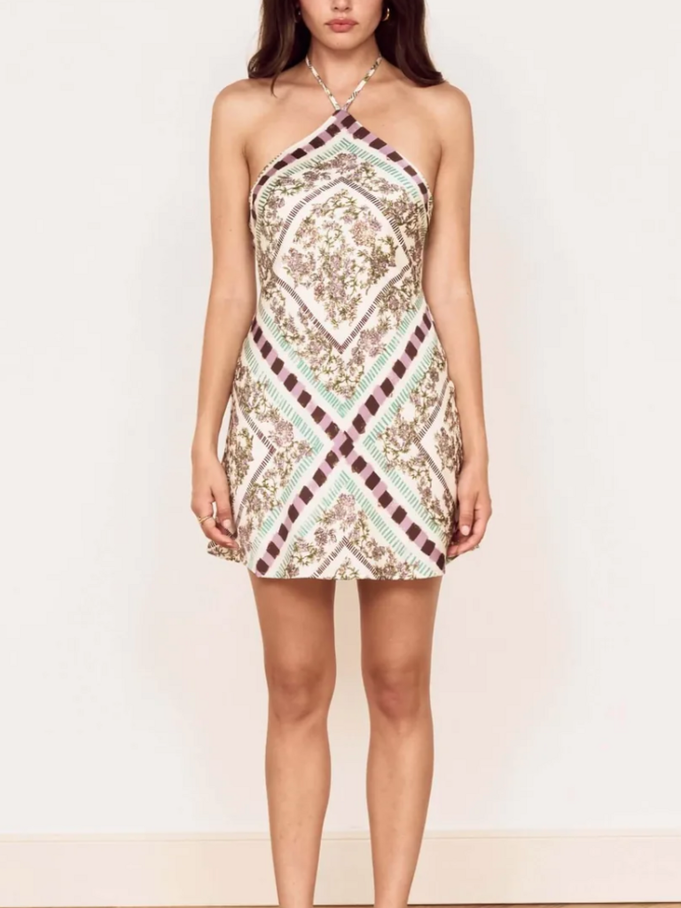 Mink Pink Scarf Print Mini