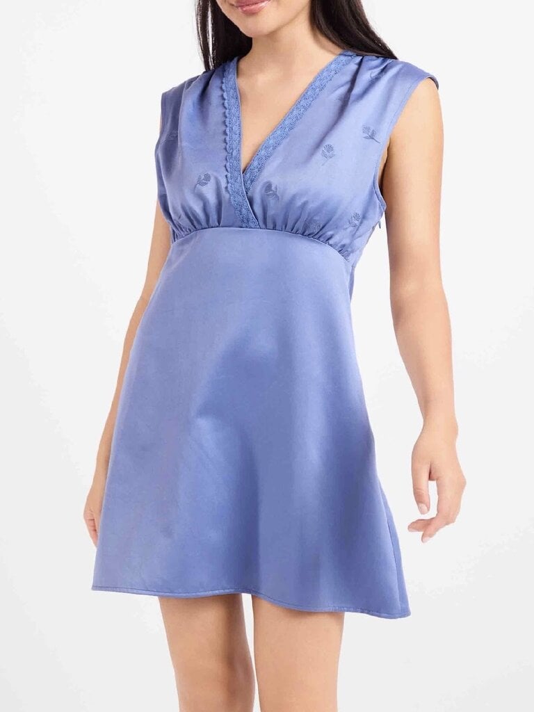 Sadie & Sage Silky Dusty Blue Mini