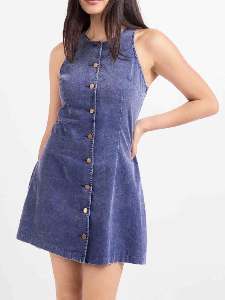 Sadie & Sage Wash Blue Cord Mini