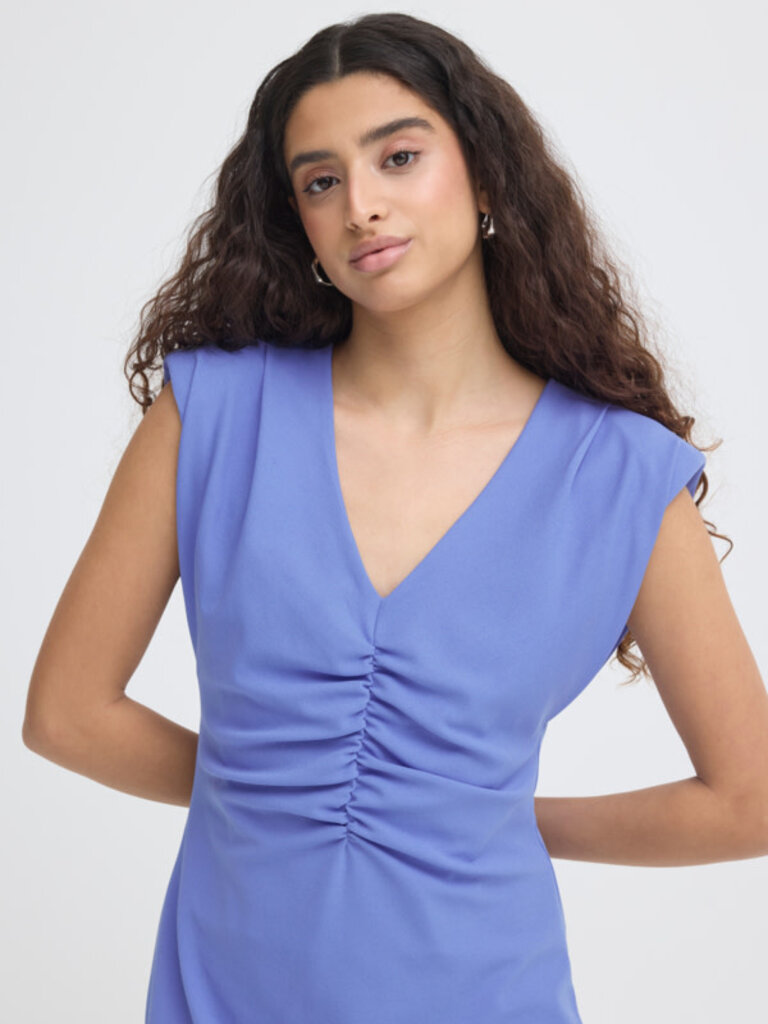 ICHI Wedgewood Party Dress