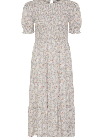 B. Young Smocked Peachy Midi