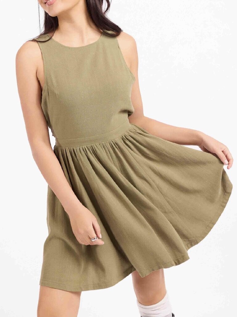 Sadie & Sage Olive Linen Mini