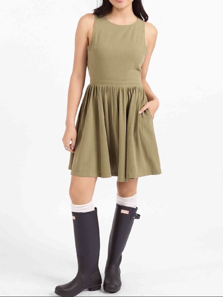 Sadie & Sage Olive Linen Mini