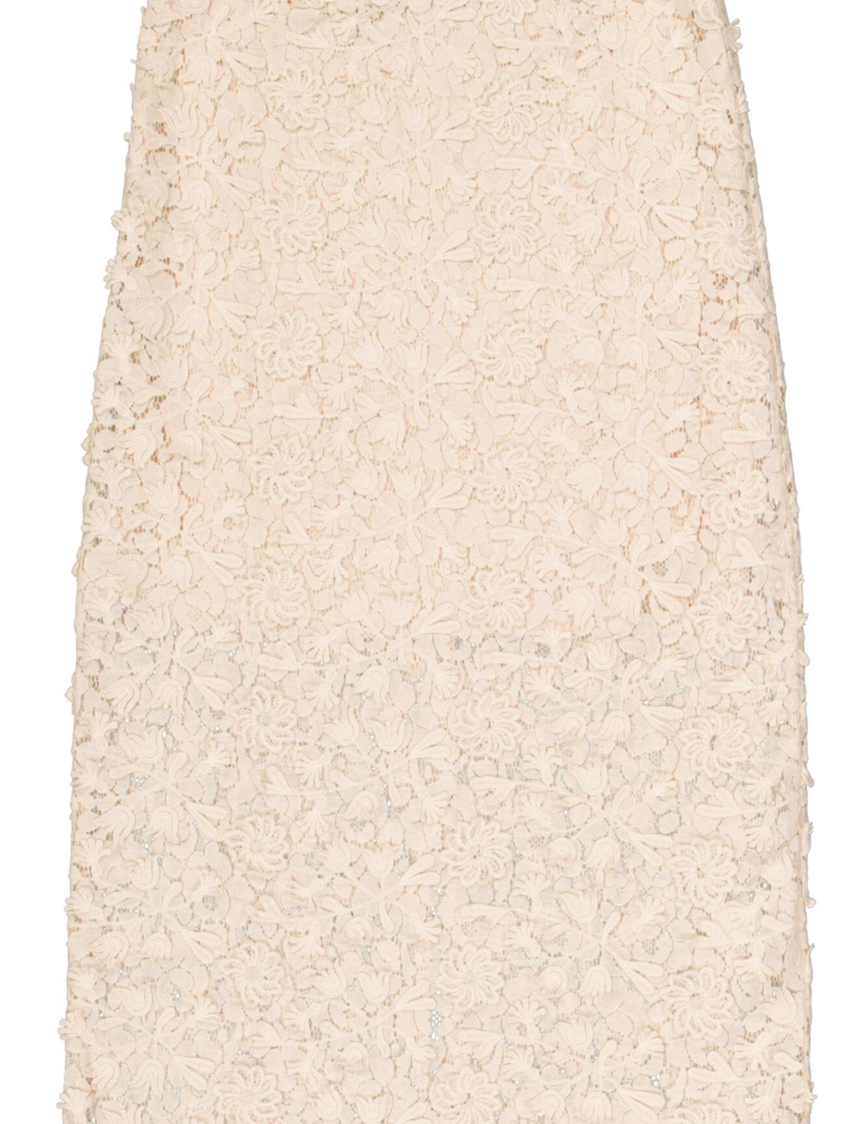 Garcia Cream Lace Skirt