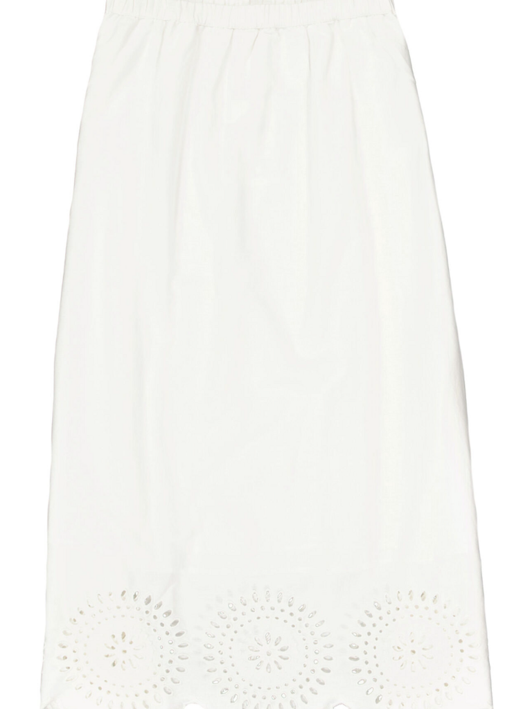 Garcia White Eyelet Skirt