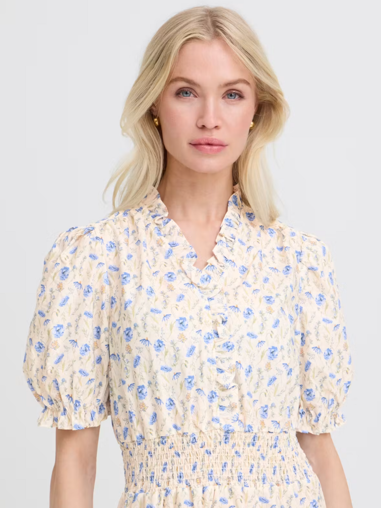 B. Young Blue Wildflower Maxi