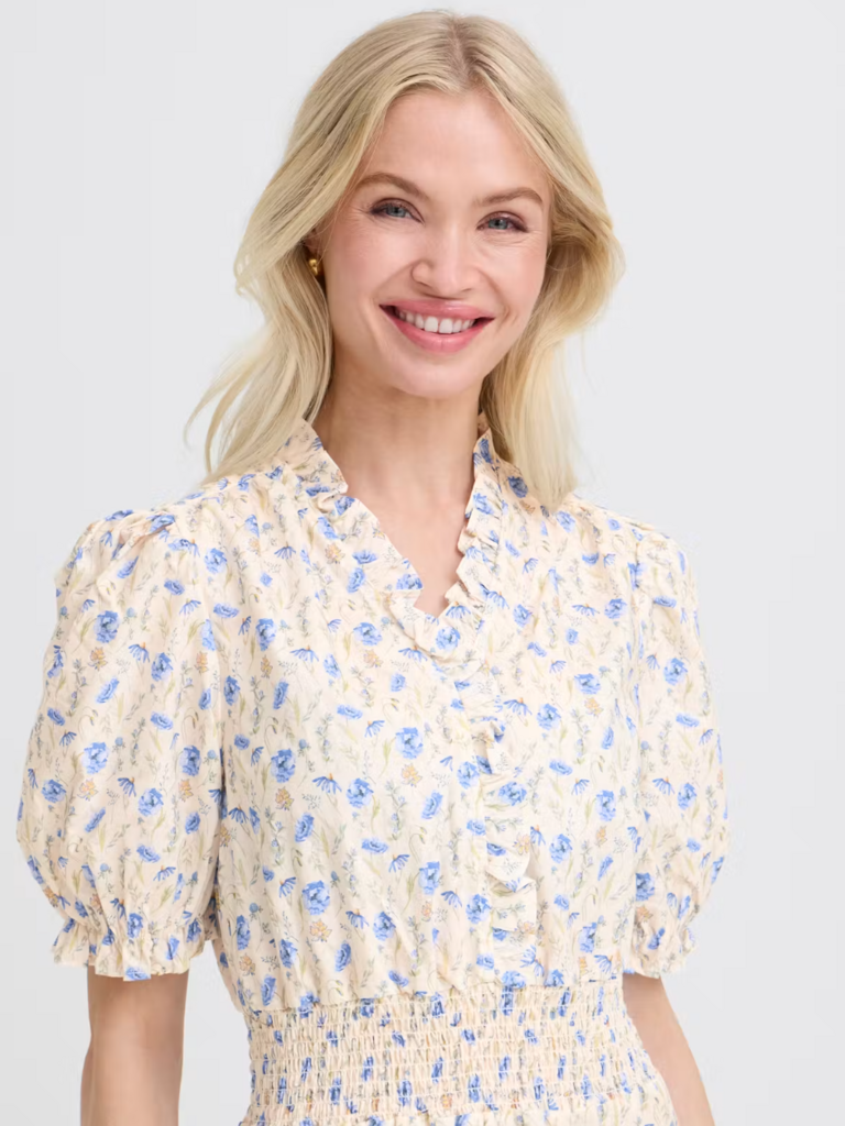 B. Young Blue Wildflower Maxi