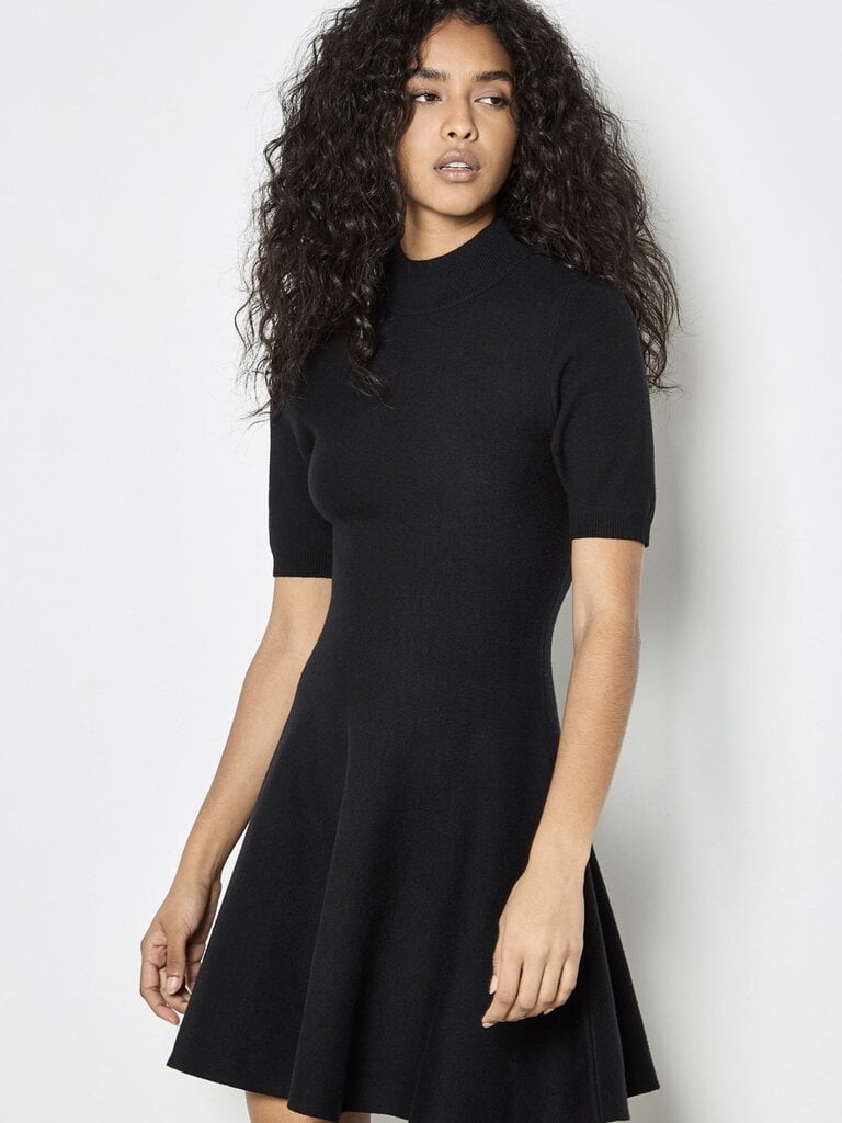 Apricot Flare Knit Mini