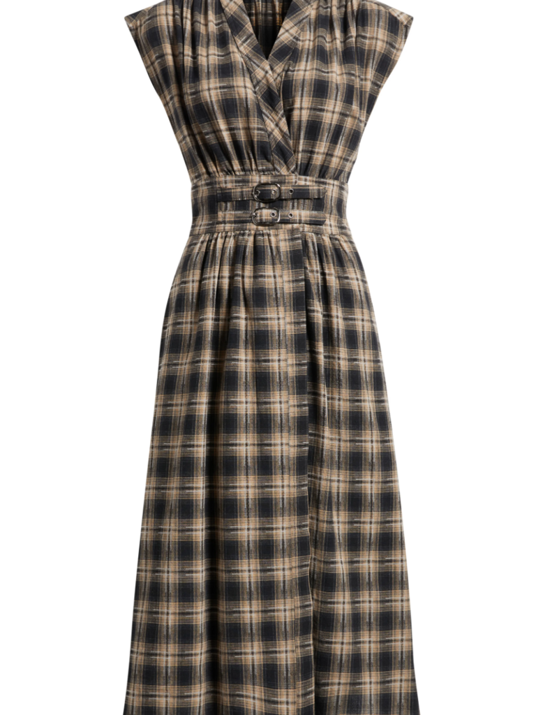 Deluc Navy Check Midi