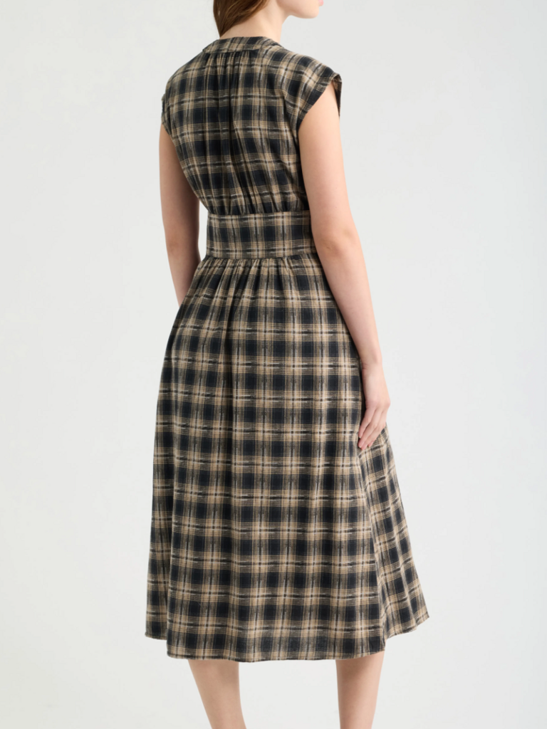 Deluc Navy Check Midi