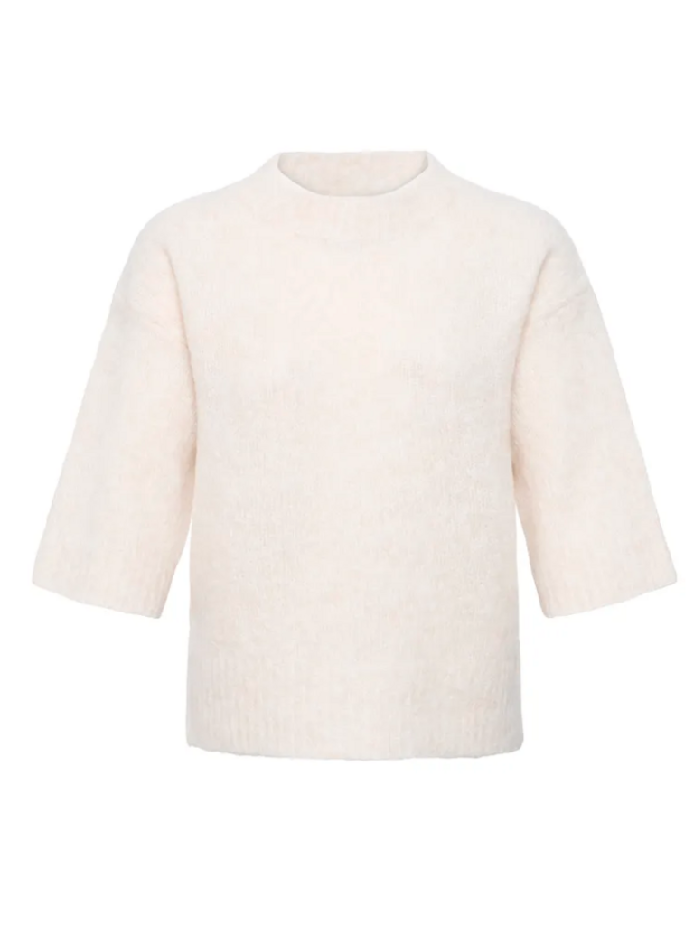 B. Young Creamy Fuzz Knit