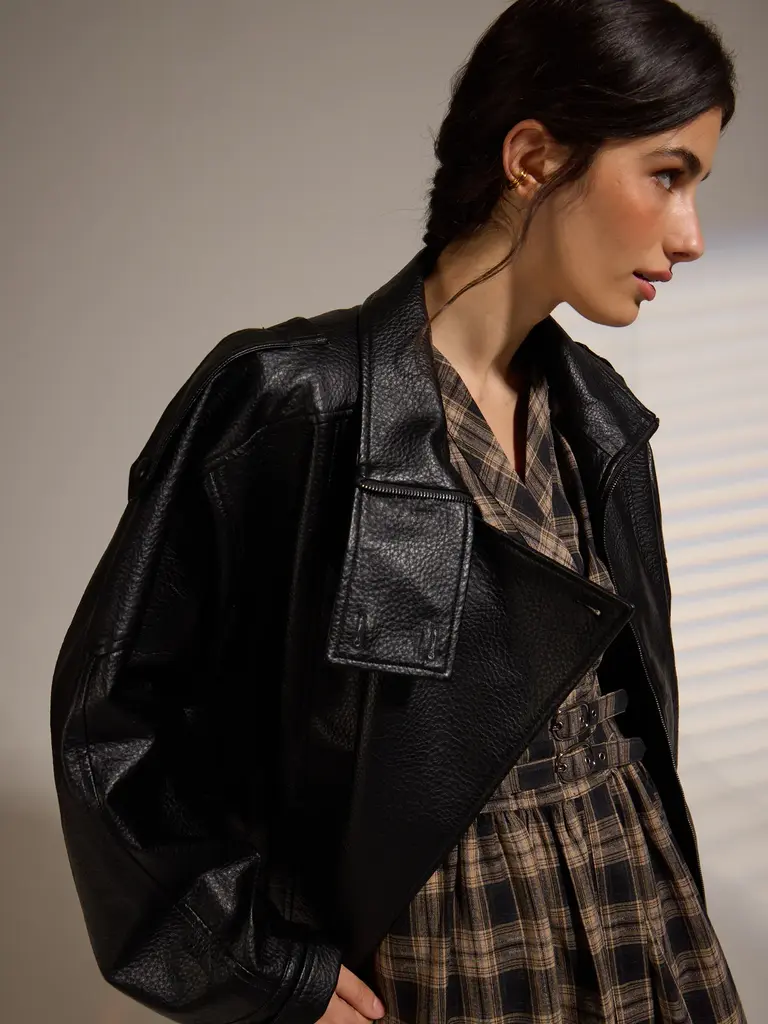 Deluc Black Oversized Jacket