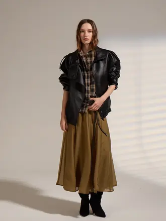 Deluc Black Oversized Jacket