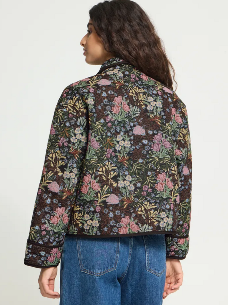 ICHI Floral Print Jacket
