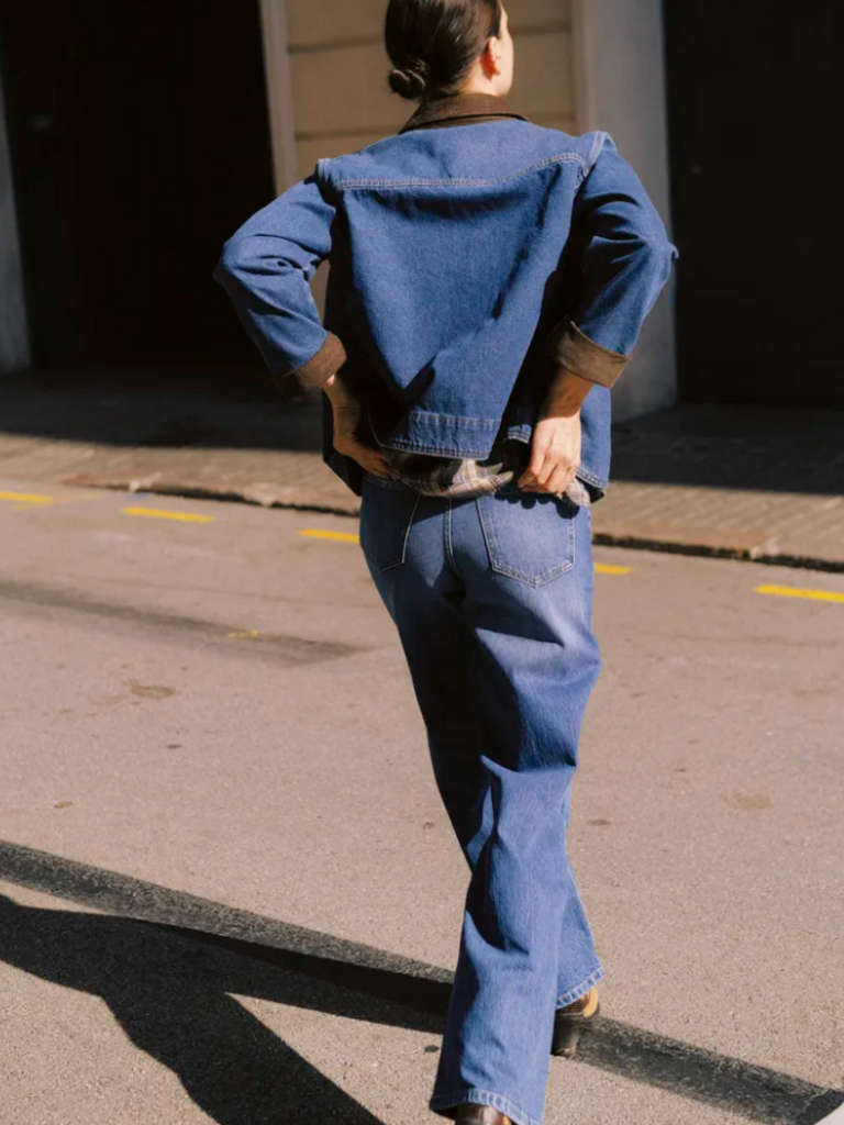 B. Young Denim Barn Jacket