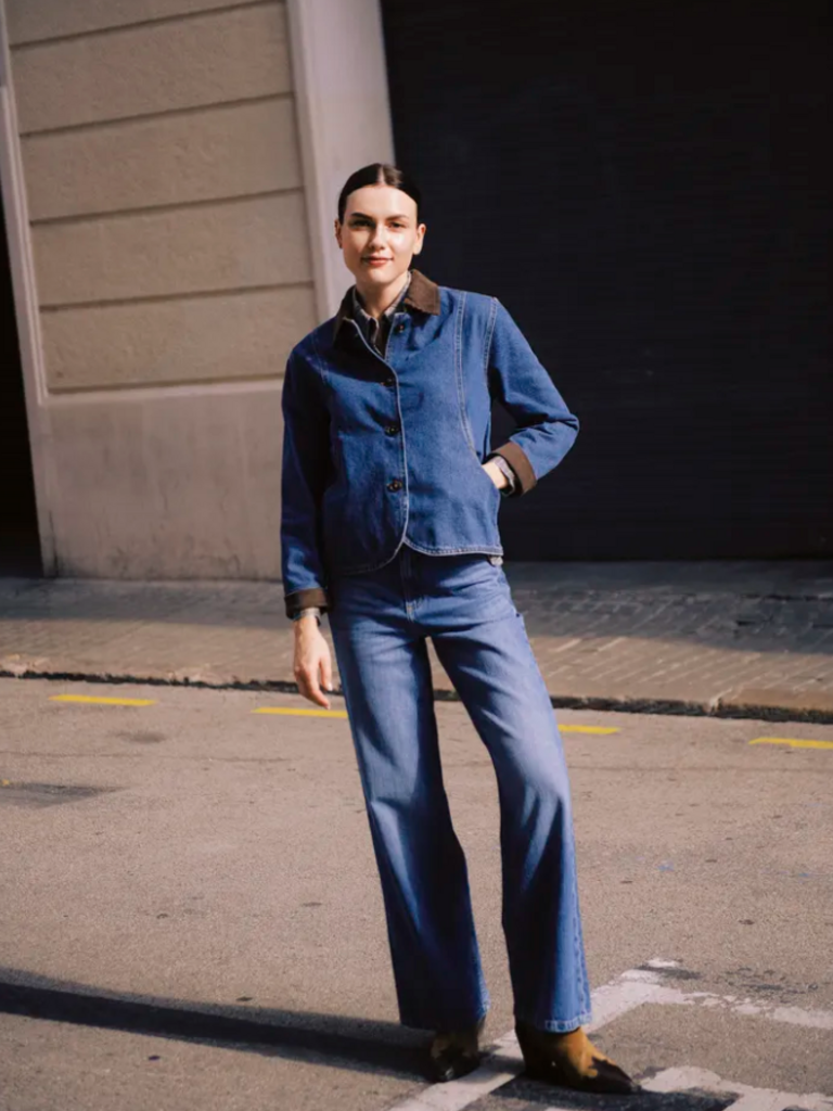 B. Young Denim Barn Jacket