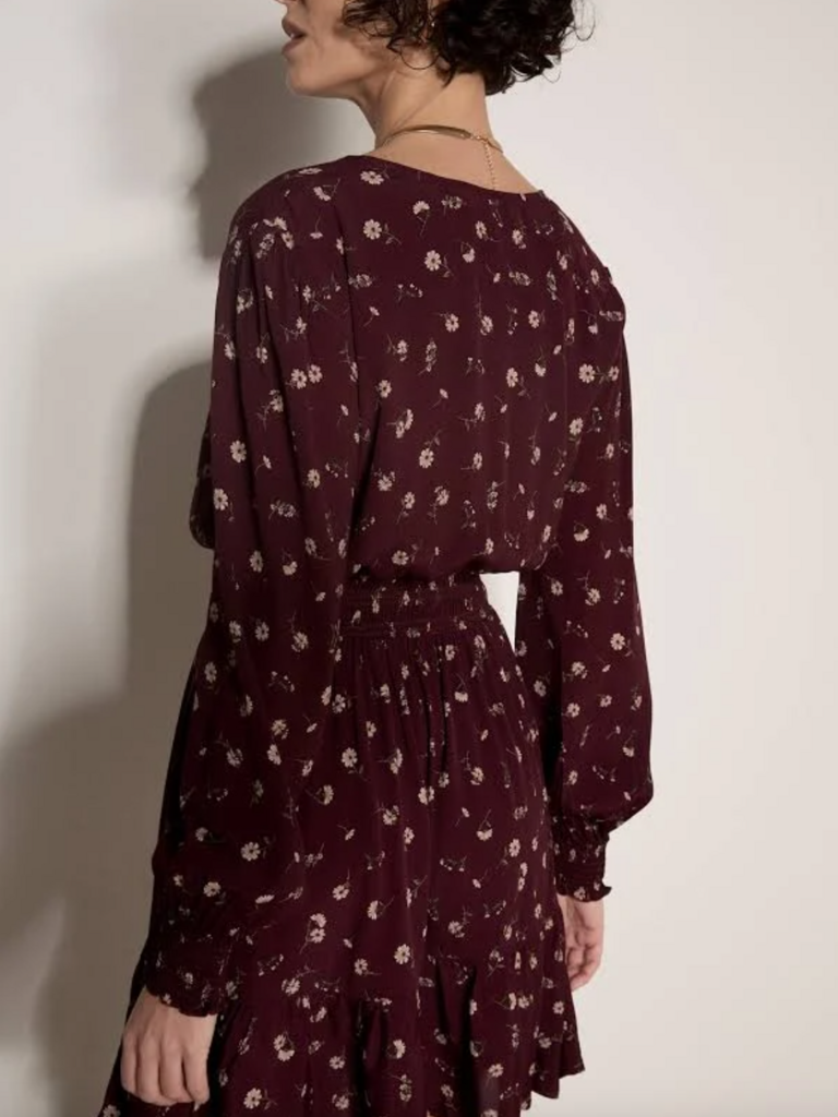 Apricot Burgundy Fall Mini