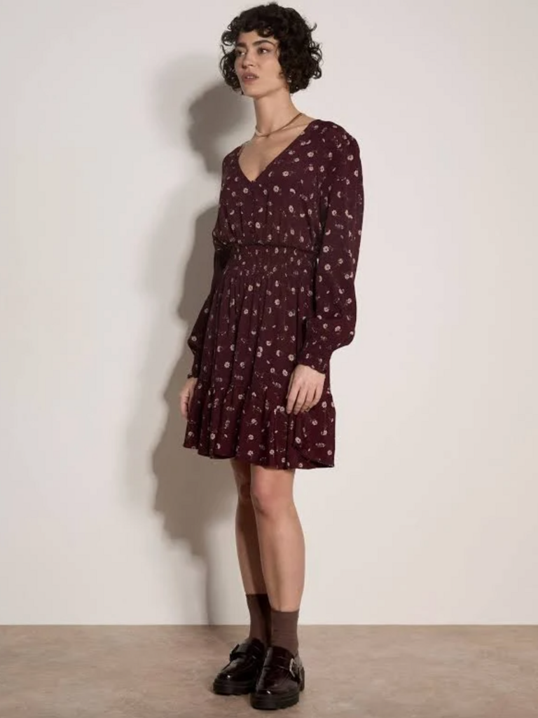 Apricot Burgundy Fall Mini