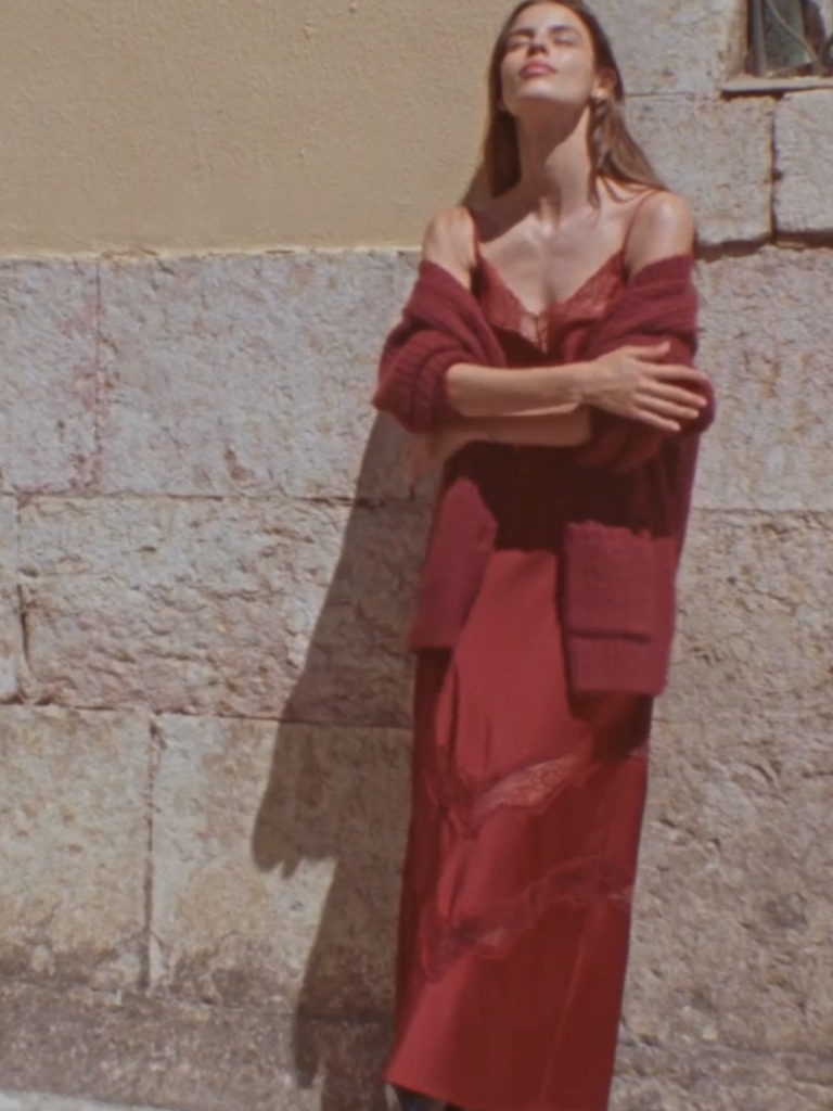 Z Supply Rouge Slip Maxi