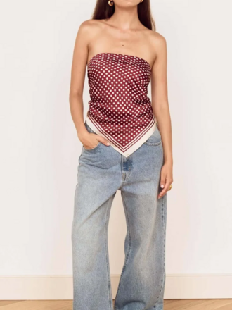 Mink Pink Polka Dot Scarf