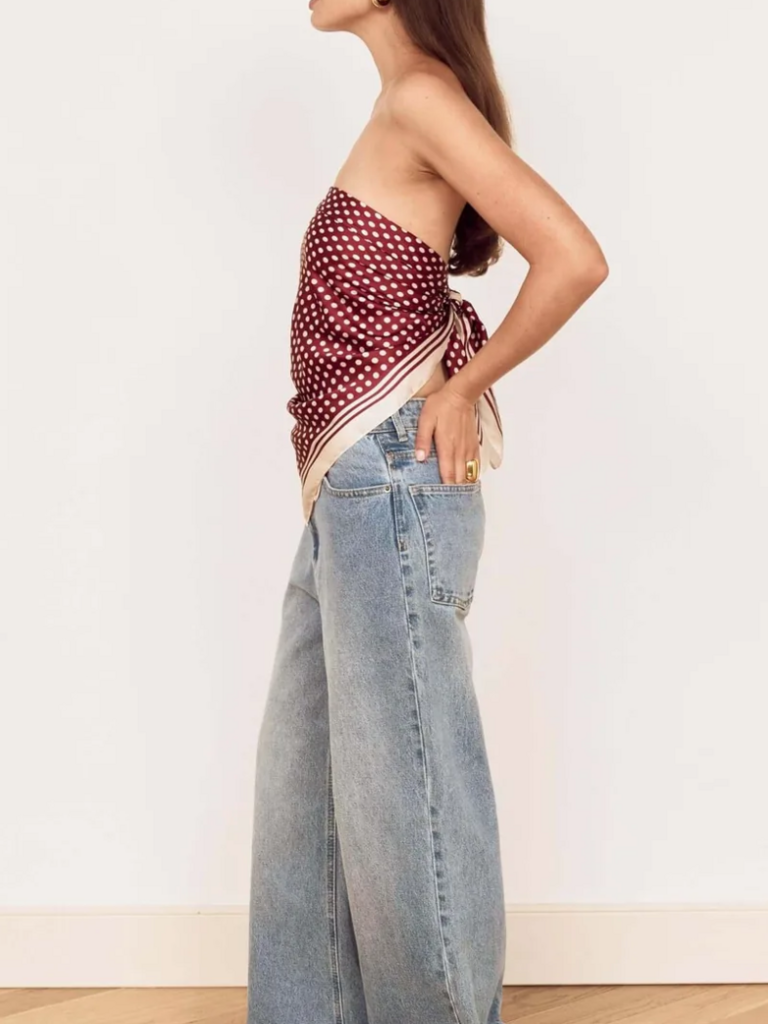 Mink Pink Polka Dot Scarf