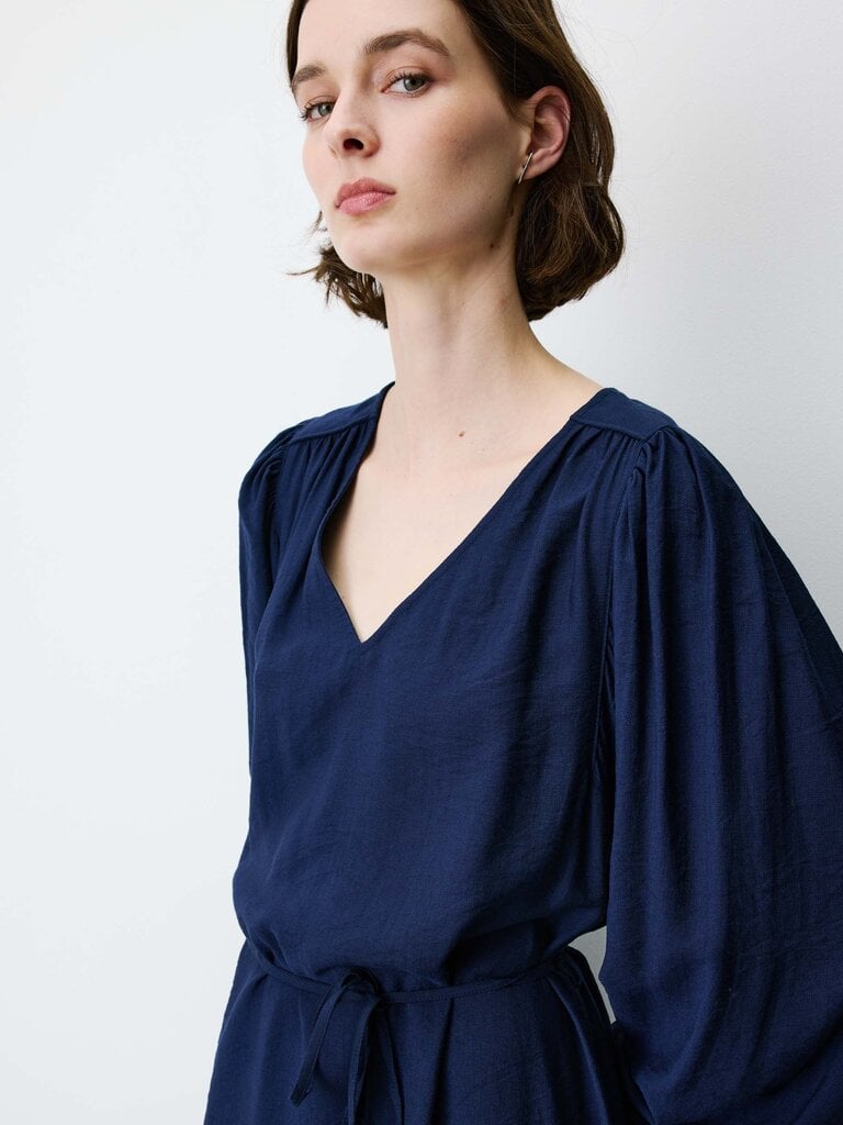 Grace & Mila Navy Simple Flow Dress