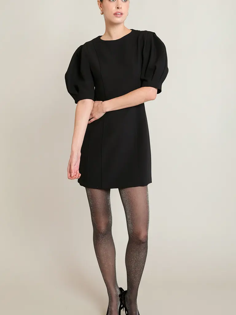 Black Tape Black Mini Dress