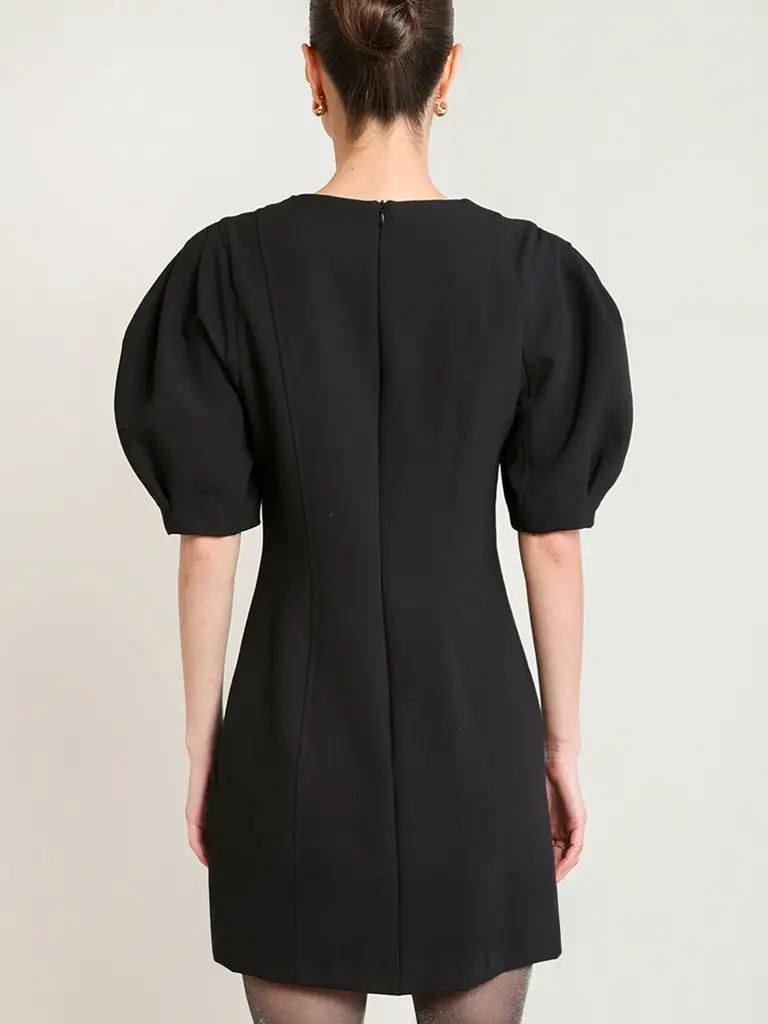 Black Tape Black Mini Dress