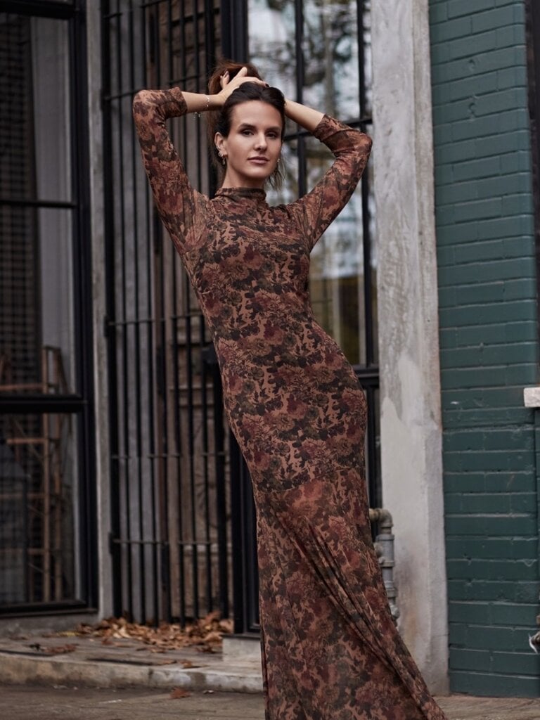 Lucy Paris Moody Mesh Maxi