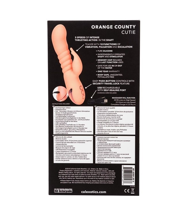 CalExotics California Dreaming® Orange County Cutie