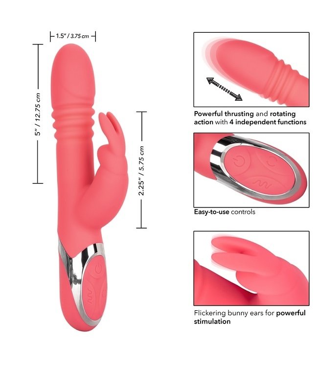 CalExotics Enchanted Exciter Thrusting Dual Vibrator