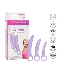 CalExotics Dr. Laura Berman Alena Set of 3 Silicone Dilators