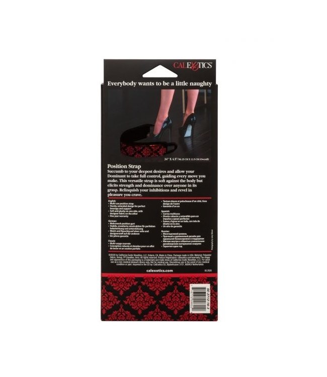 CalExotics Scandal Position Strap