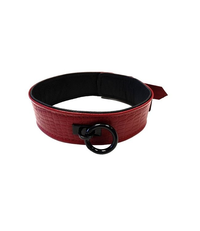Rouge Rouge Leather Plain Collar