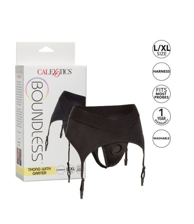 CalExotics Boundless™ Thong with Garter