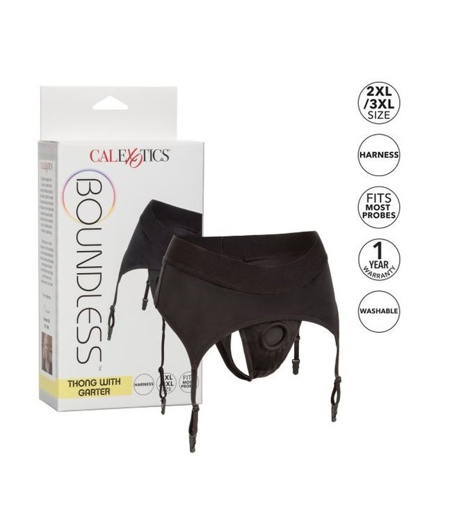 CalExotics Boundless™ Thong with Garter