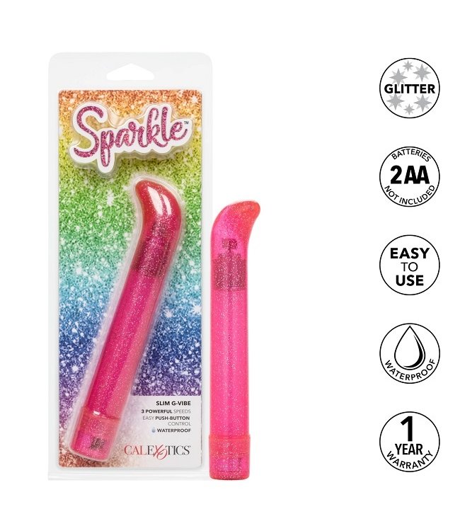 CalExotics Sparkle™ Slim G-Vibe