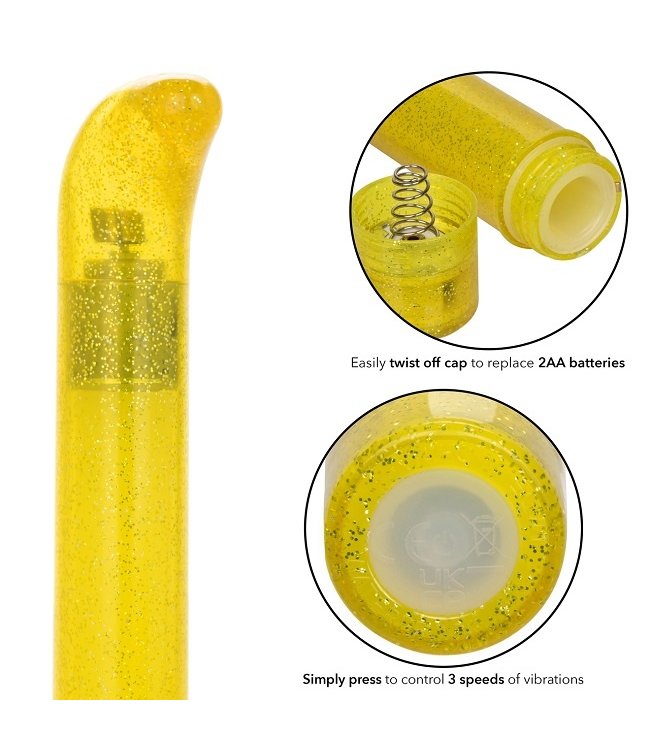 CalExotics Sparkle™ Slim G-Vibe
