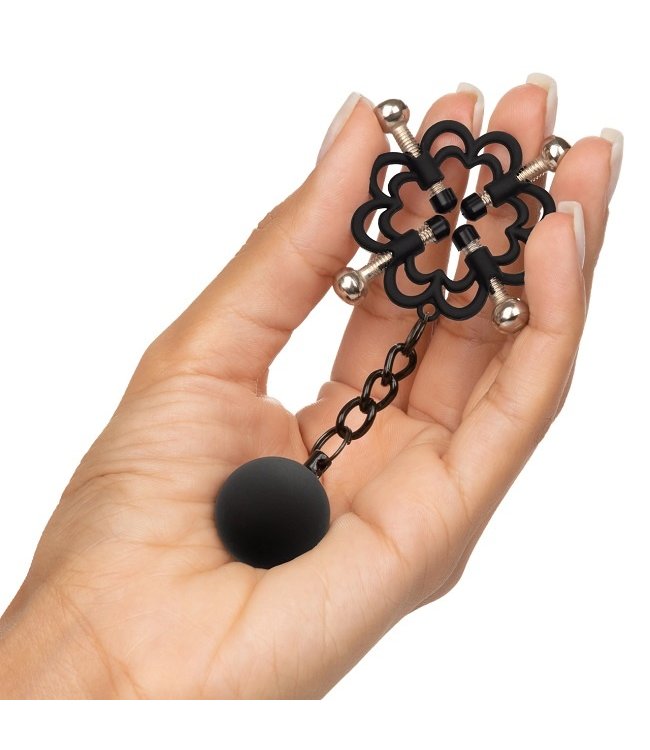 CalExotics Nipple Grips Power Grip 4-Point Weighted Nipple Press