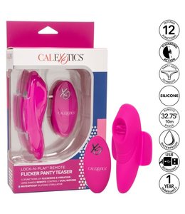 CalExotics Lock-N-Play Remote Flicker Panty Teaser