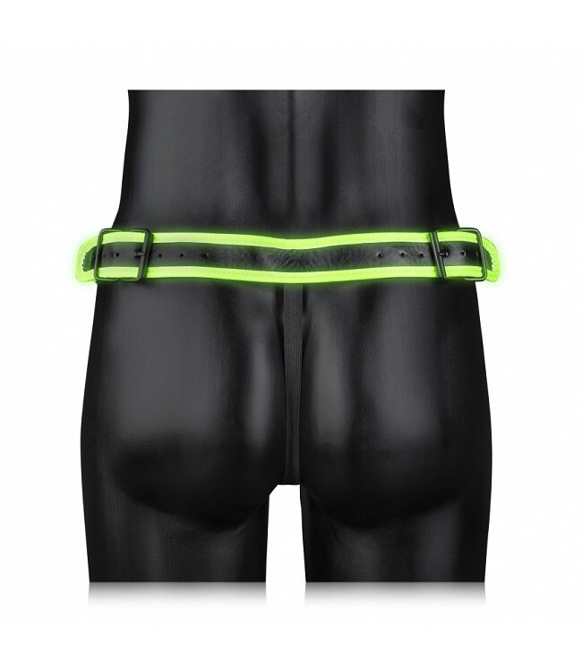 Shots America Ouch! Glow in the Dark Buckle Jock Strap