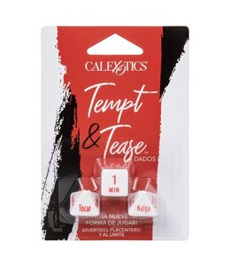 CalExotics Tempt & Tease™ Dados - Spanish