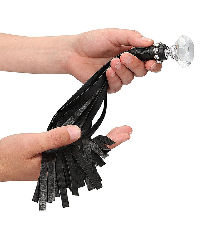 Shots America Ouch! Diamond Studded Flogger