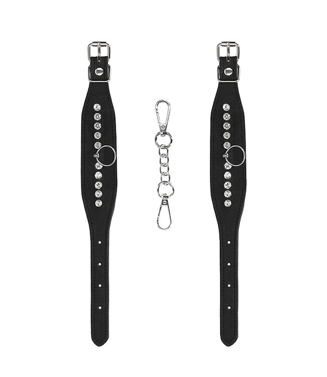 Shots America Ouch! Diamond Studded Wrist Cuffs