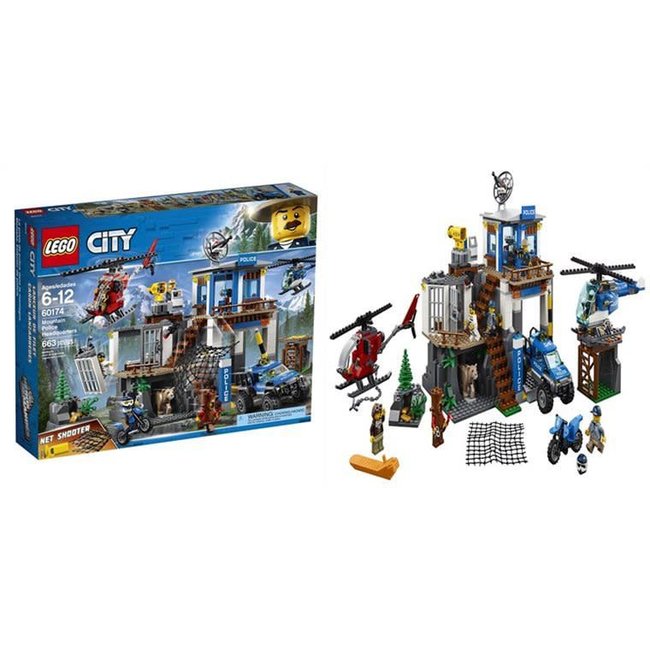 Lego City Mountain Police Headquarters Legacy Toys