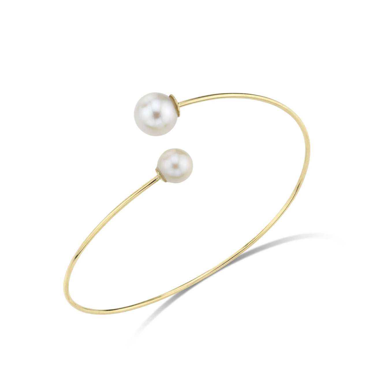 Suspended Pearl Cuff 14K - Prevalent Projects