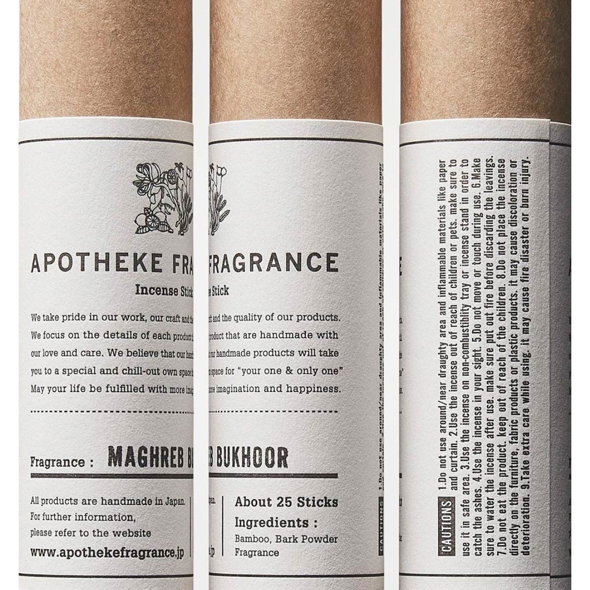 Apotheke Incense - Prevalent Projects