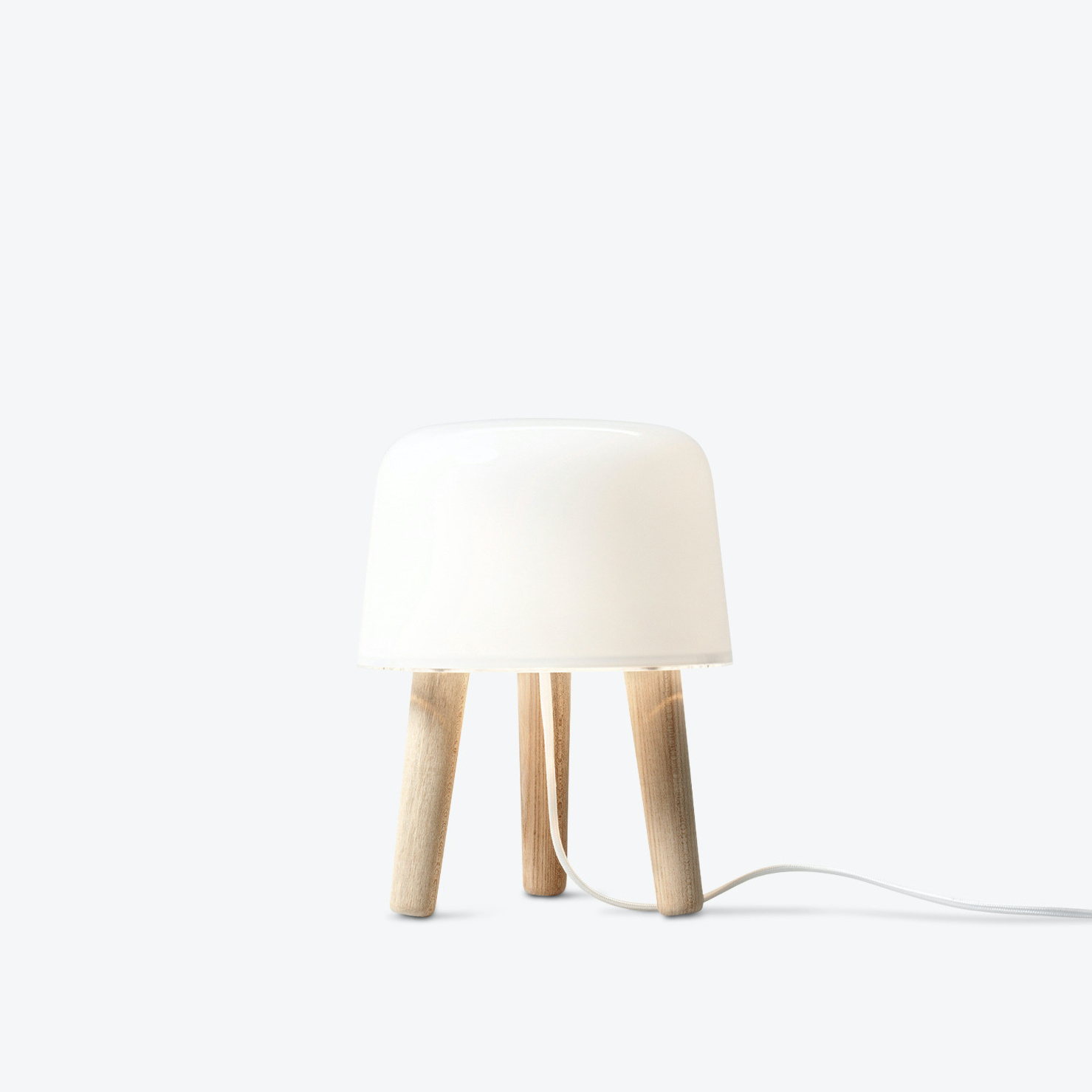 milk table lamp