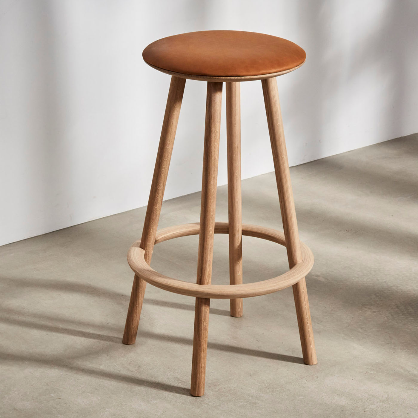 Benchmark OVO Bar Stool Upholstered Prevalent Projects