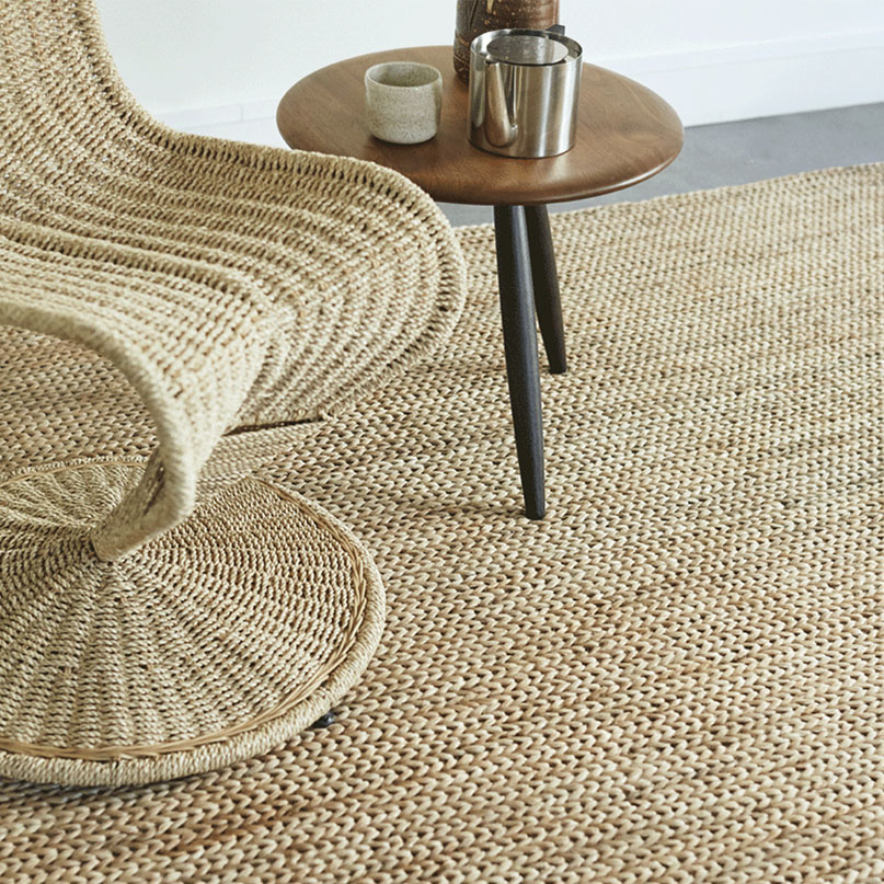 Pony Braid Jute Rug - Prevalent Projects